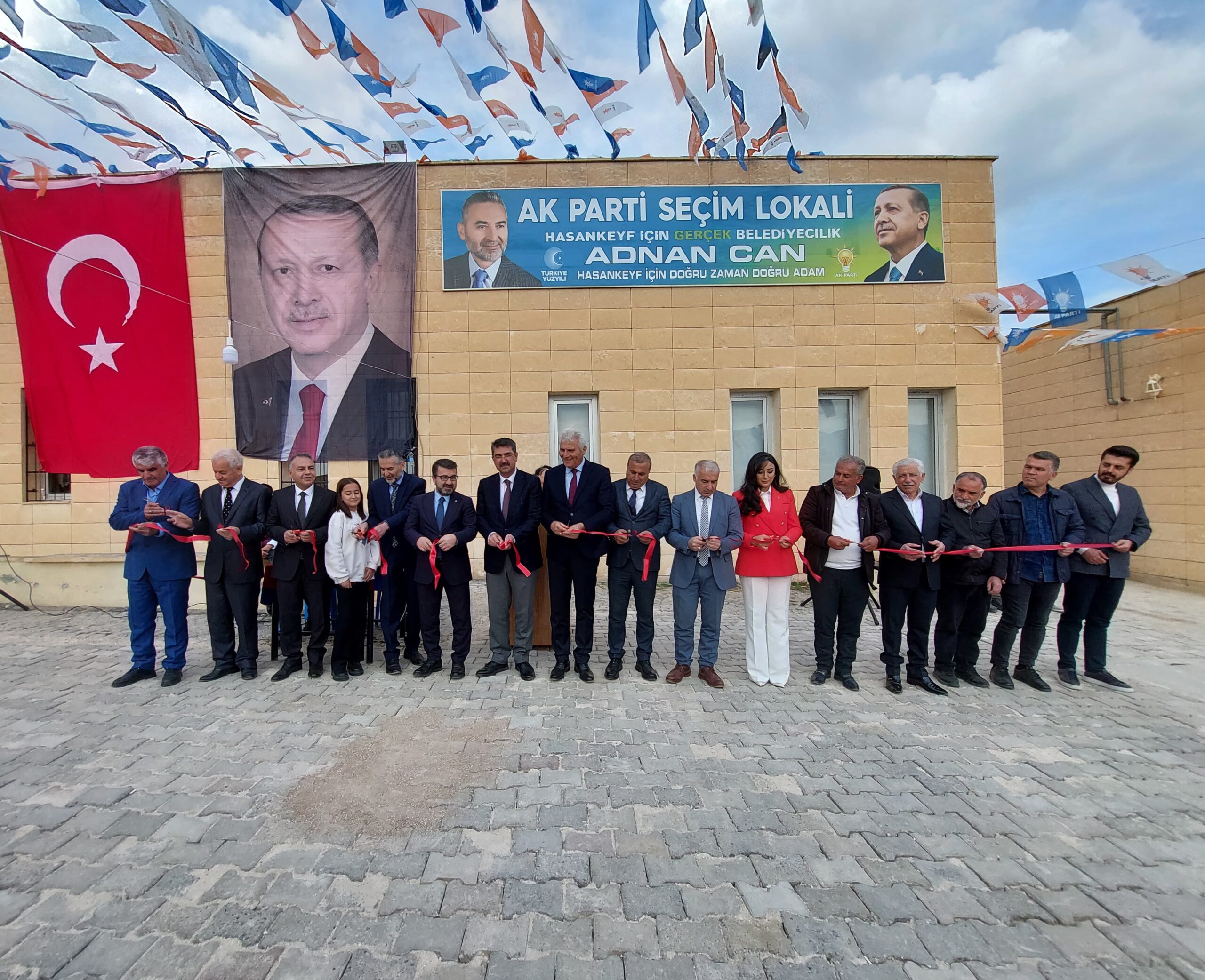 Hasankeyf’te seçim lokali açtılar