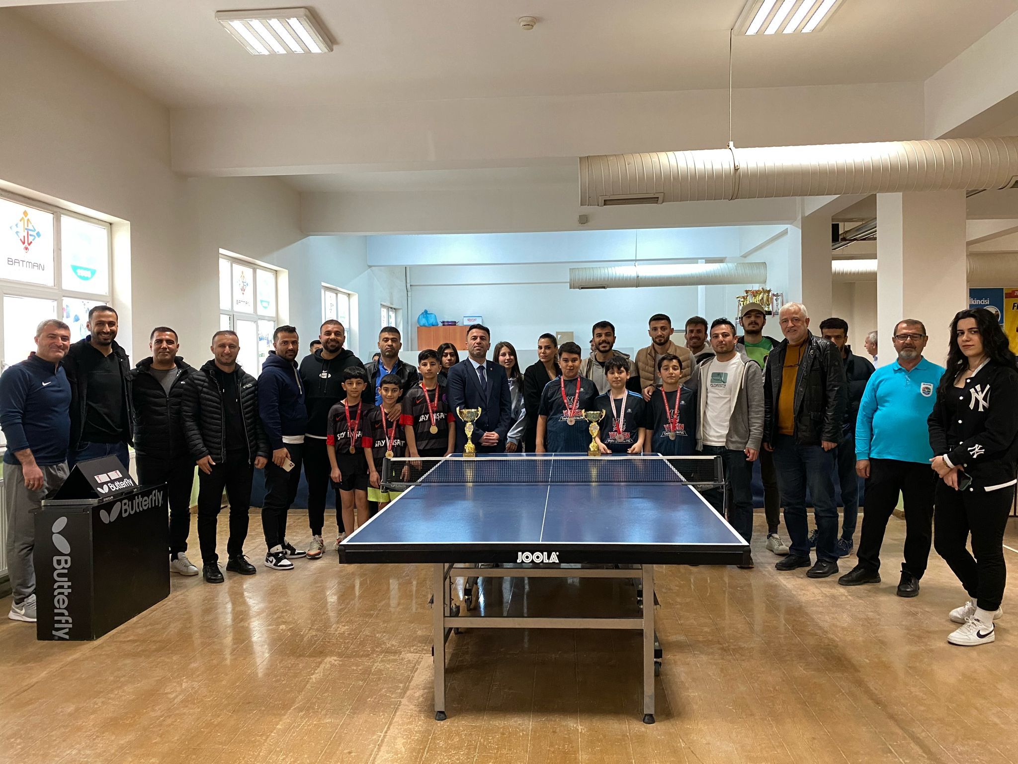 Masa tenisi şampiyonası sona erdi