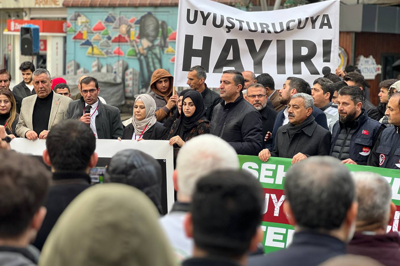 “Şehrimizde uyuşturucu istemiyoruz”
