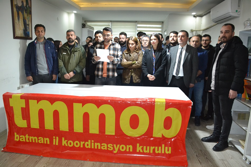 TMMOB, saldırıyı kınadı