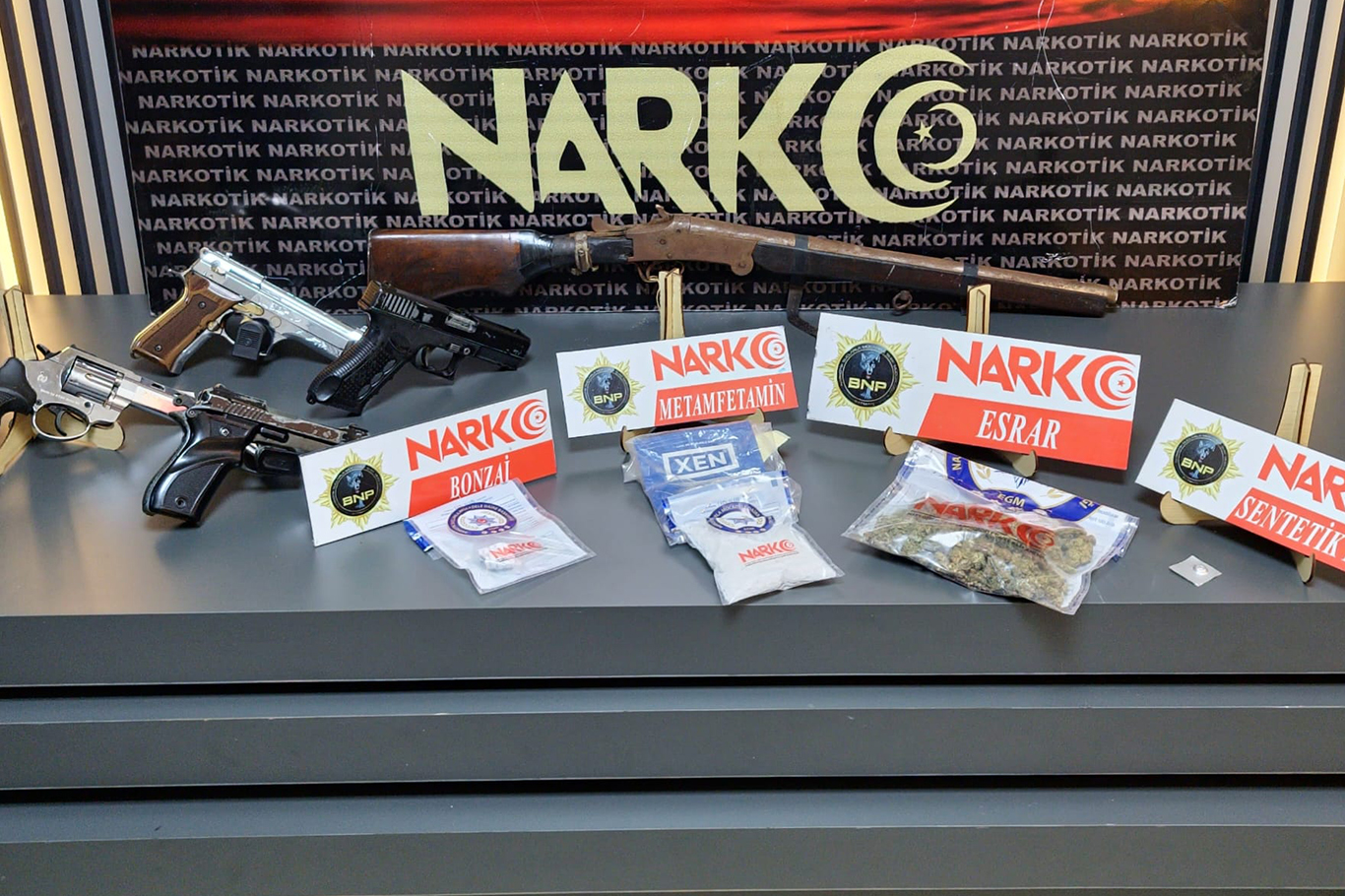 Uyuşturuculara şafak operasyonu