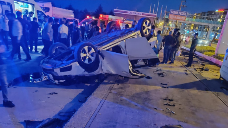 Çevre yolunda yine kaza