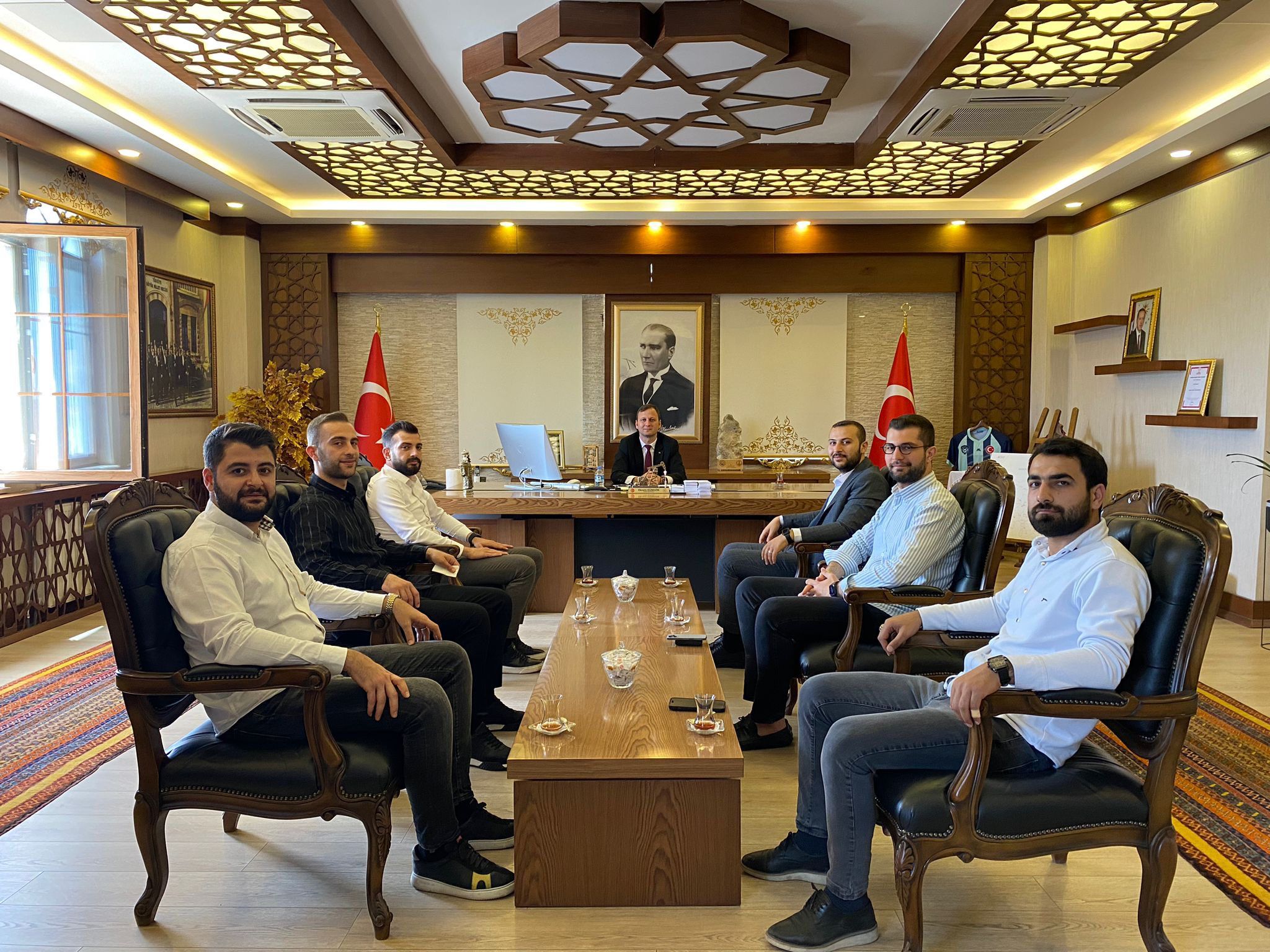 Genç MÜSİAD’dan Kaymakama ziyaret