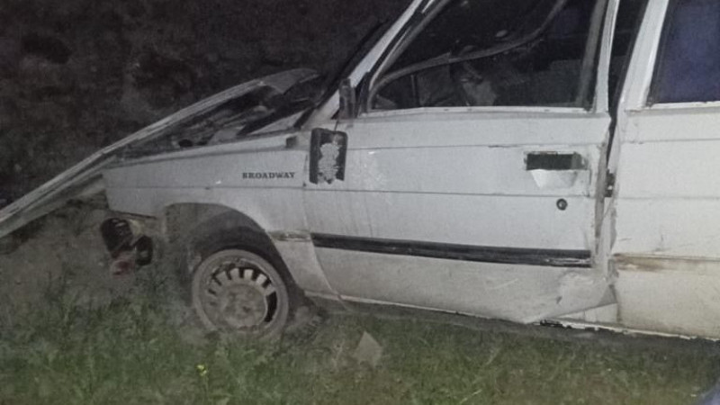 Hasankeyf yolunda kaza: 2 yaralı