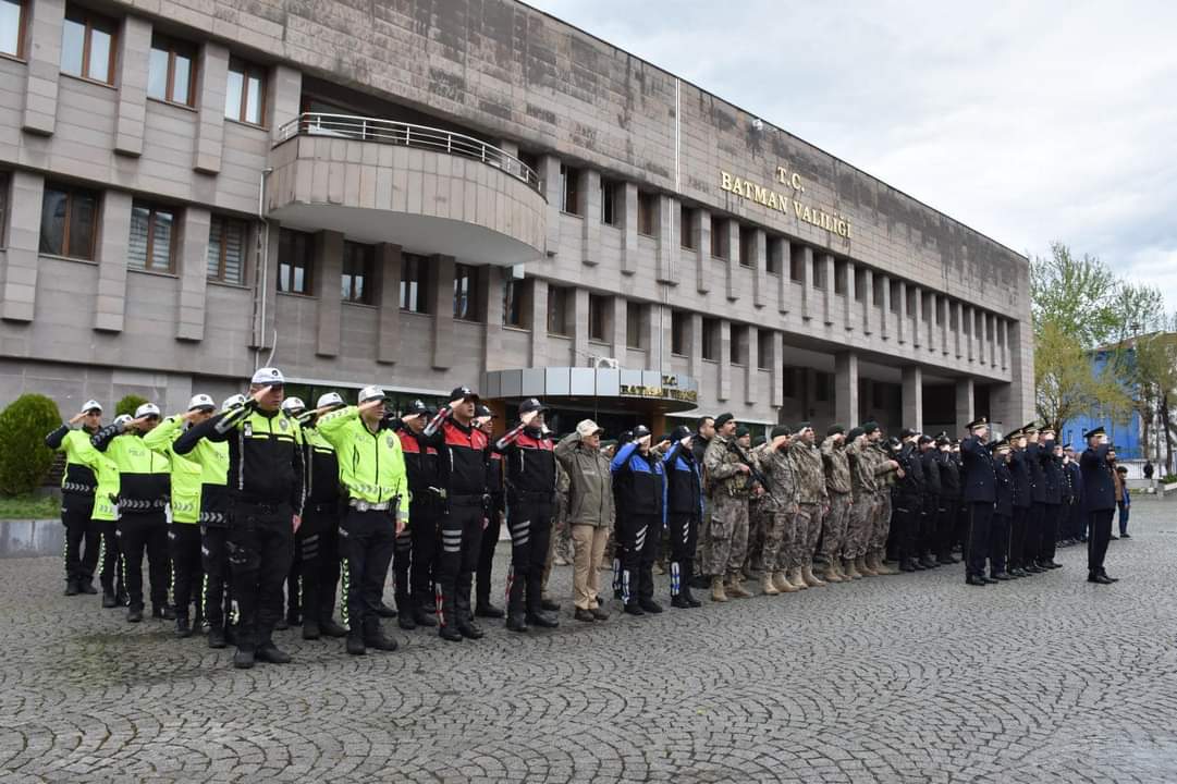 Polis haftası törenle kutlandı