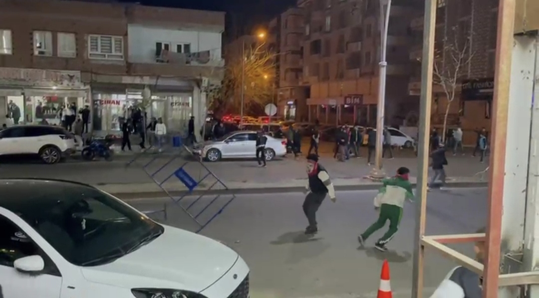 Miting sonrası olaylar çıktı
