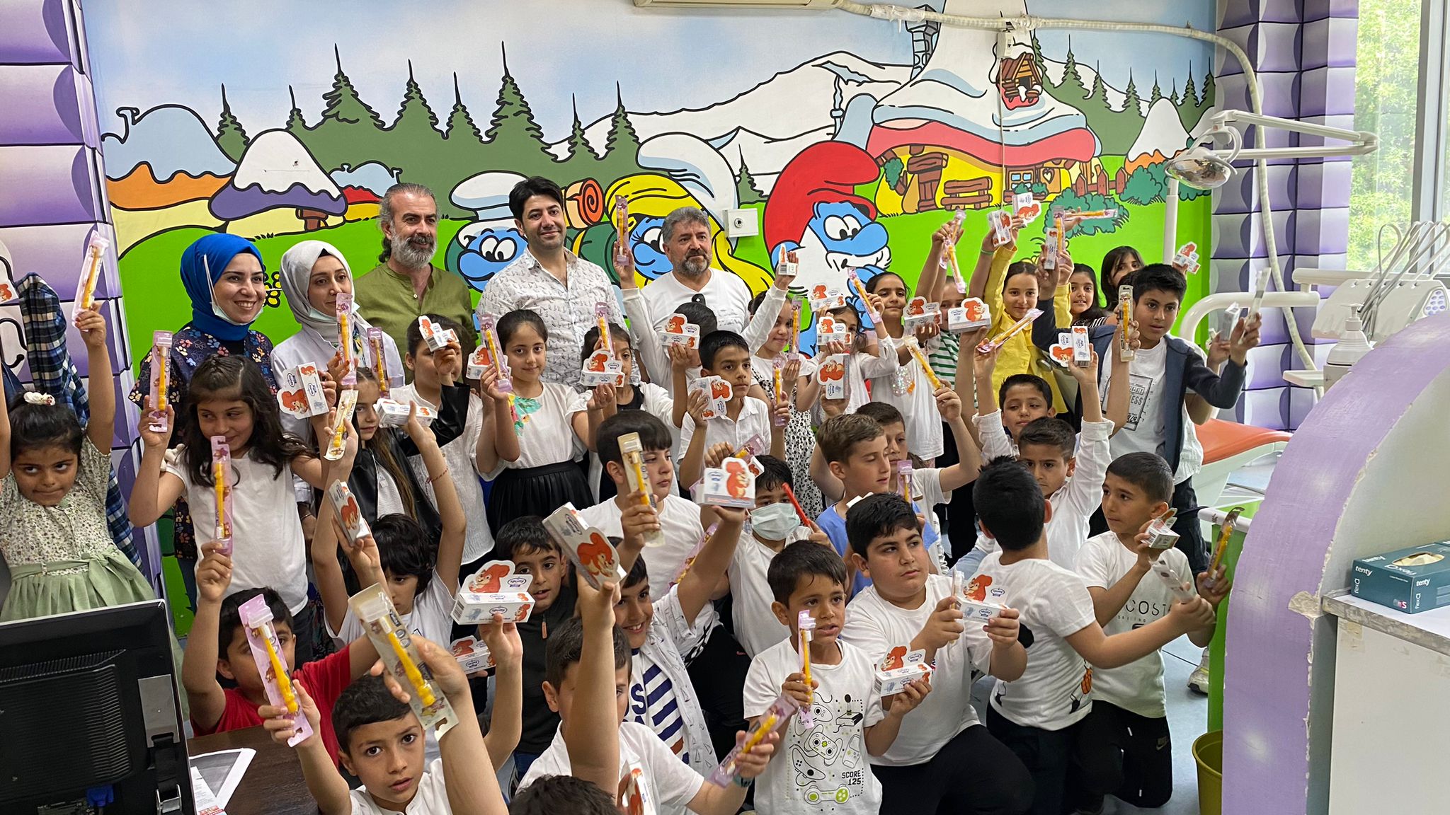 Öğrencilerden diş hastanesine ziyaret