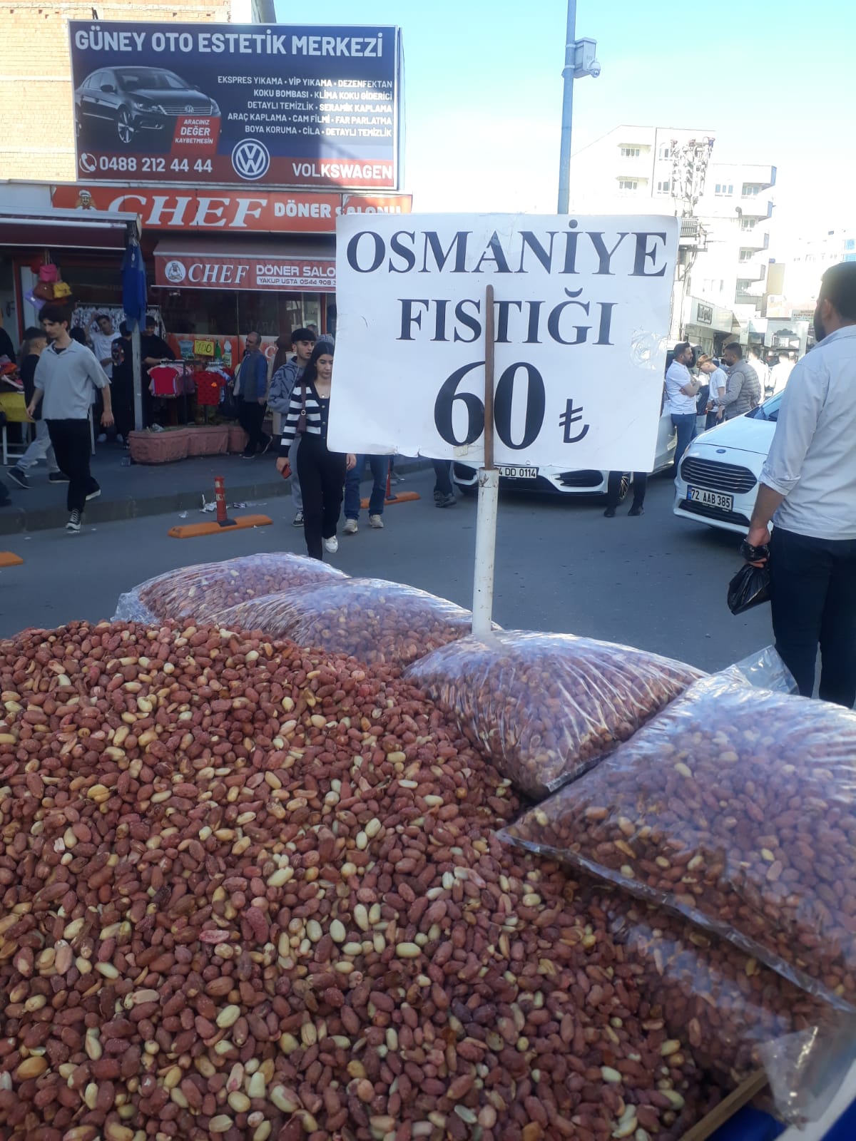 Osmaniye fıstığı tezgahlarda