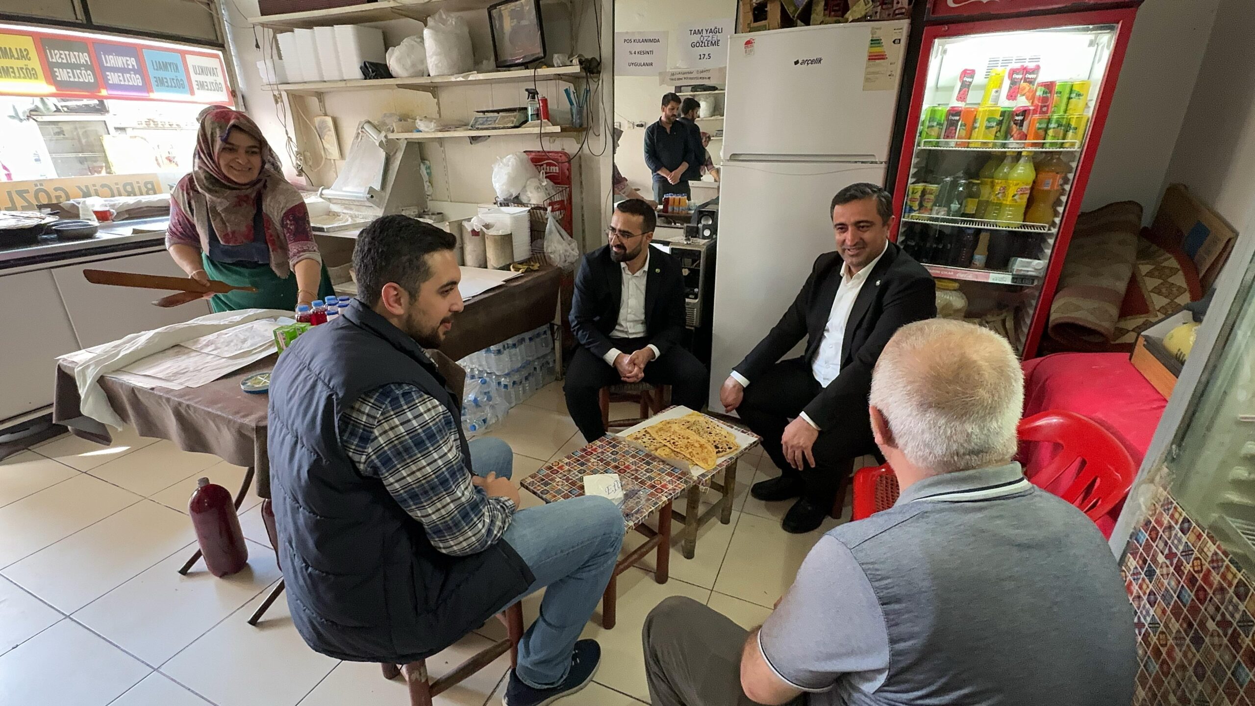 Ramanlı’dan söz verdiği esnaflara ziyaret