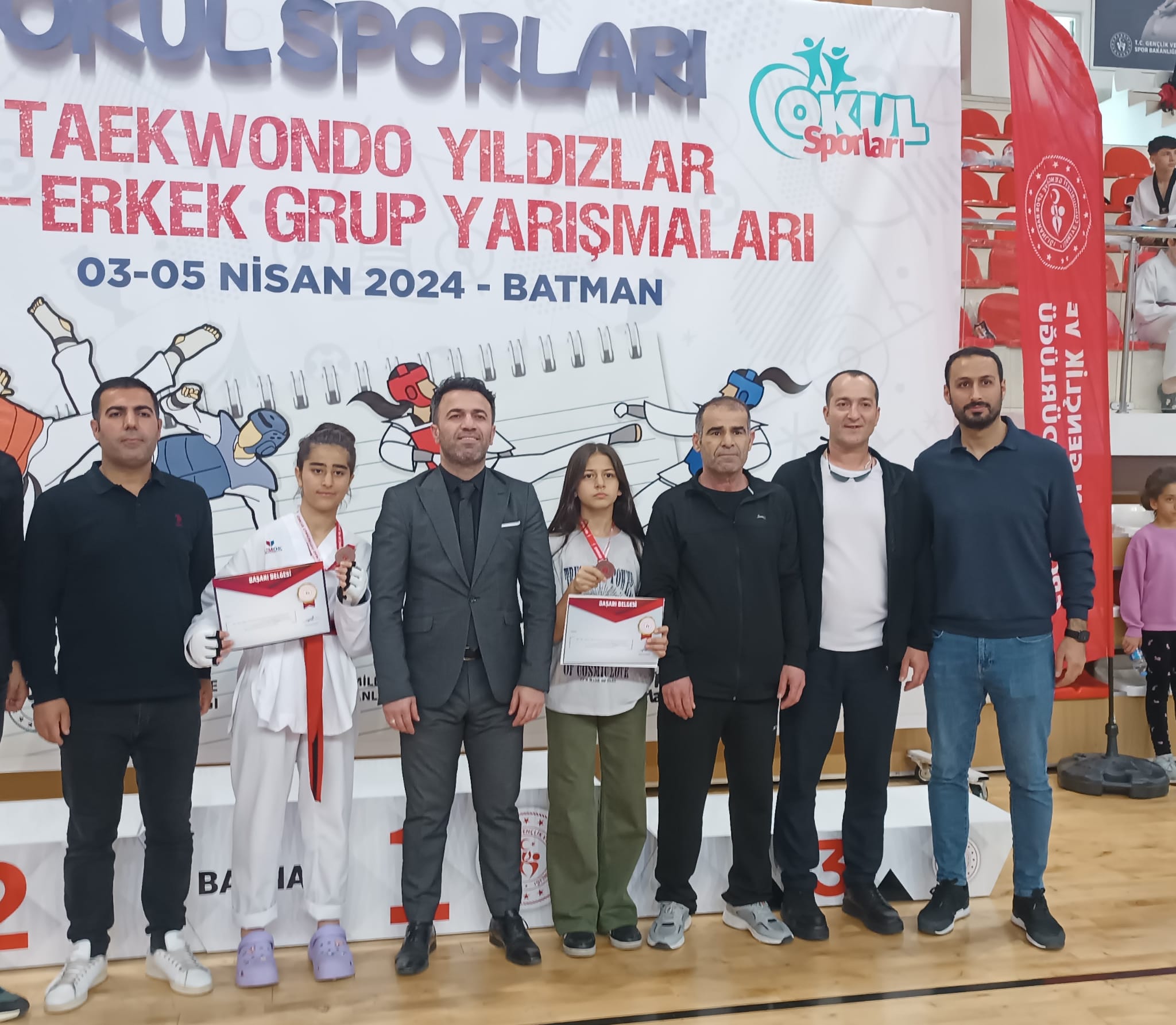 Taekwondoculardan büyük başarı