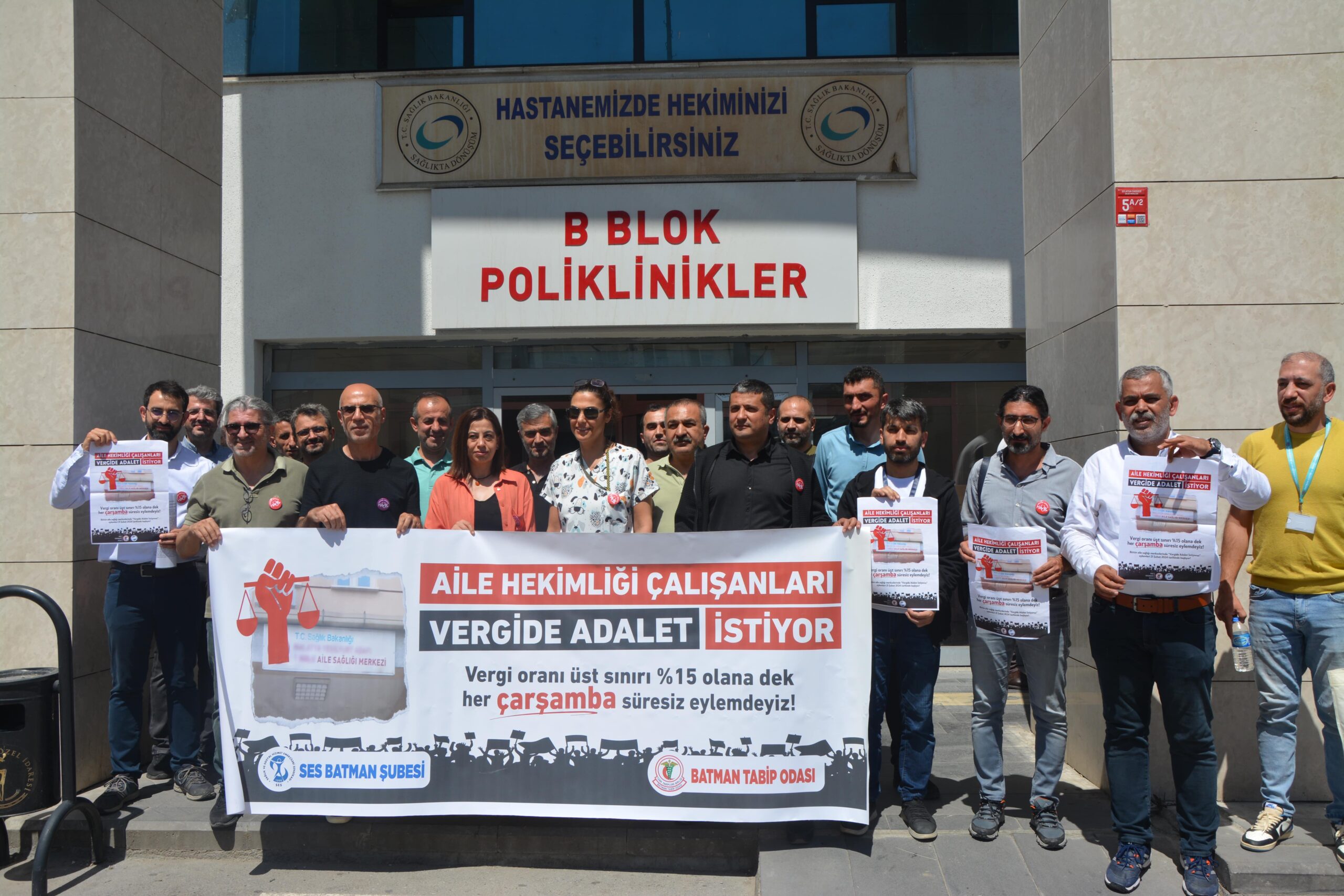 ‘Vergide Adalet’ eylemi 8. haftasında