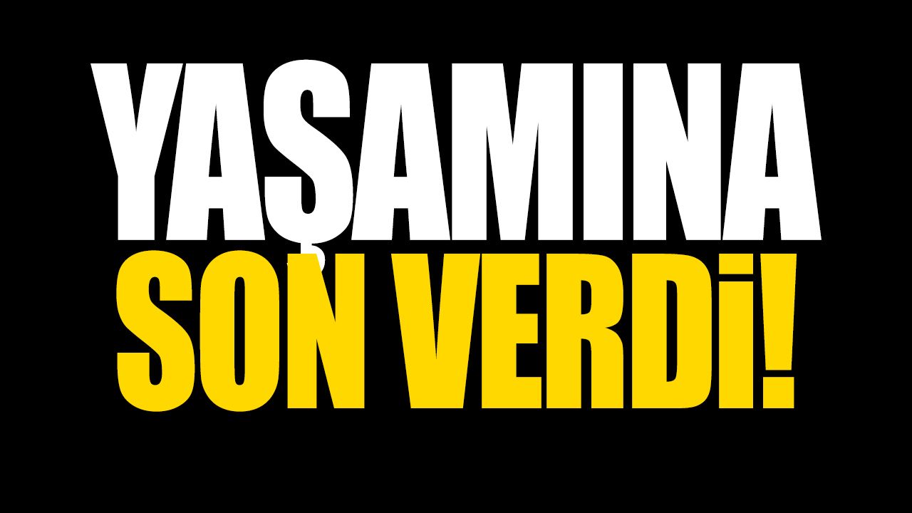 Bunalıma giren genç yaşamına son verdi