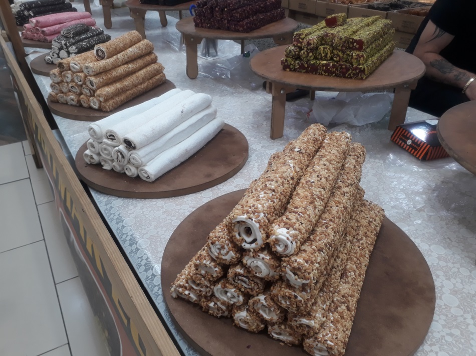 Afyon lokumları yöresel fuarda