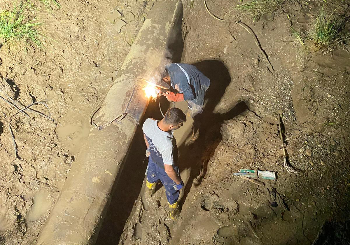 Arızayı 3 saatte giderdiler