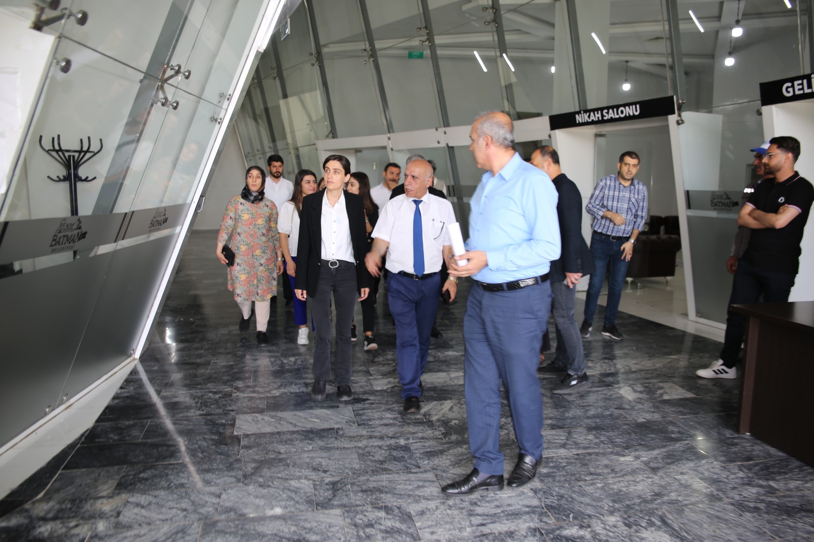 Belediye hizmetlerini denetledi