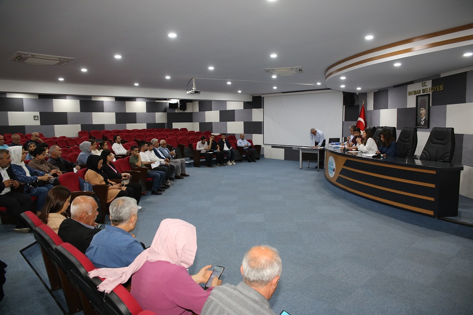 Belediye meclisi toplandı