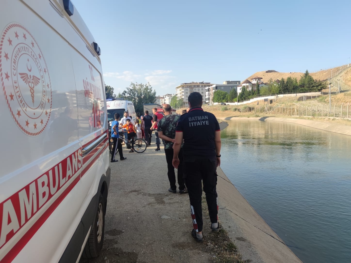 Boğulmaktan son anda kurtarıldı