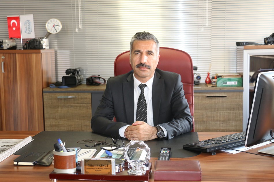 Ekinci, Basın Müdürlüğü’ne atandı