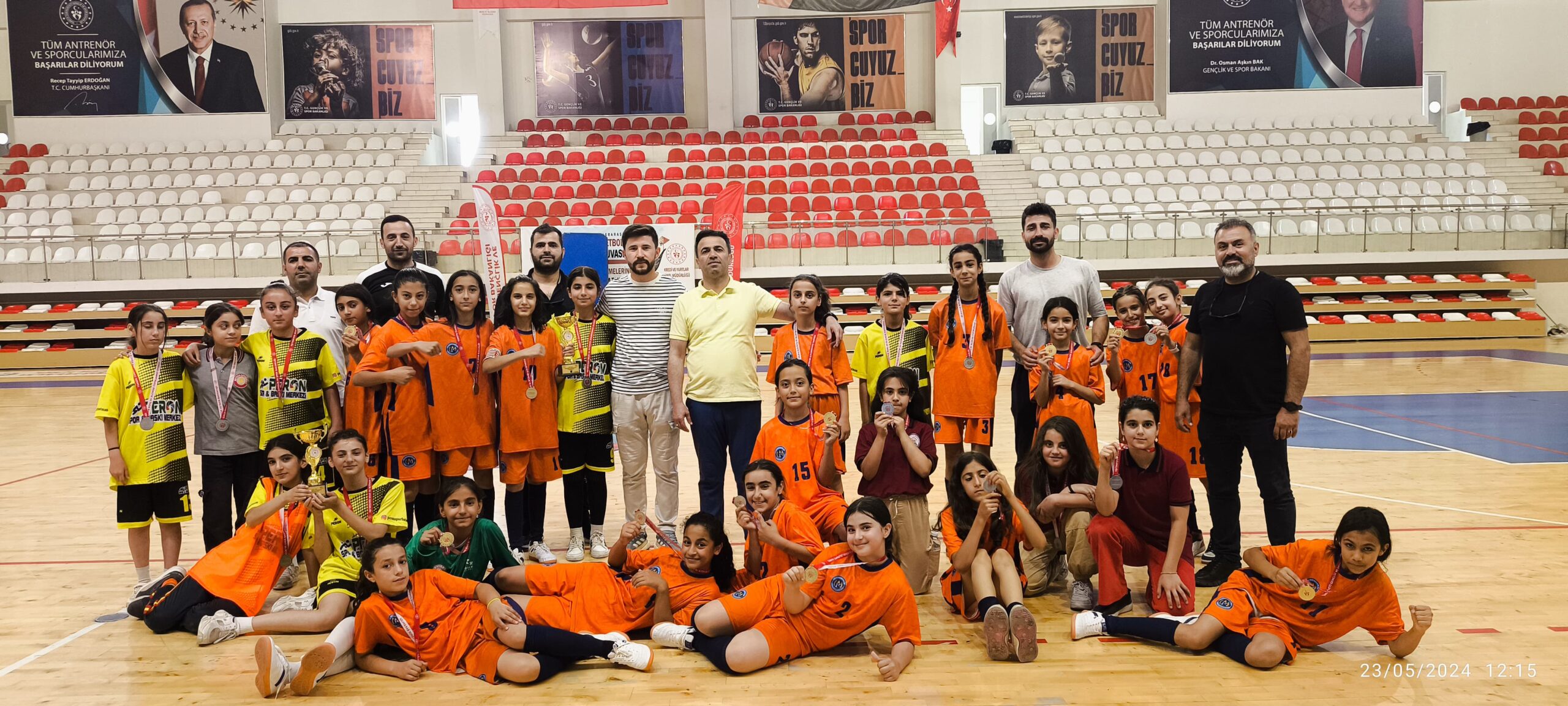 Futsalın küçük şampiyonları belli oldu