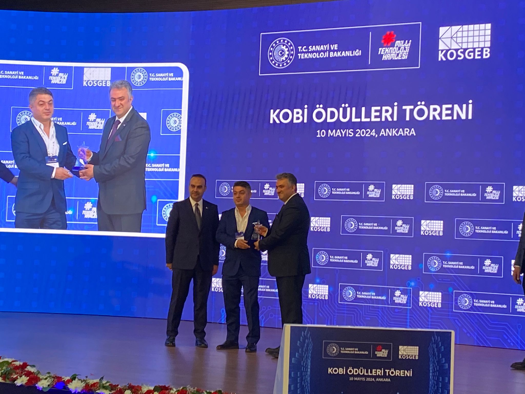 KOSGEB’ten başarılı işletmeye ödül