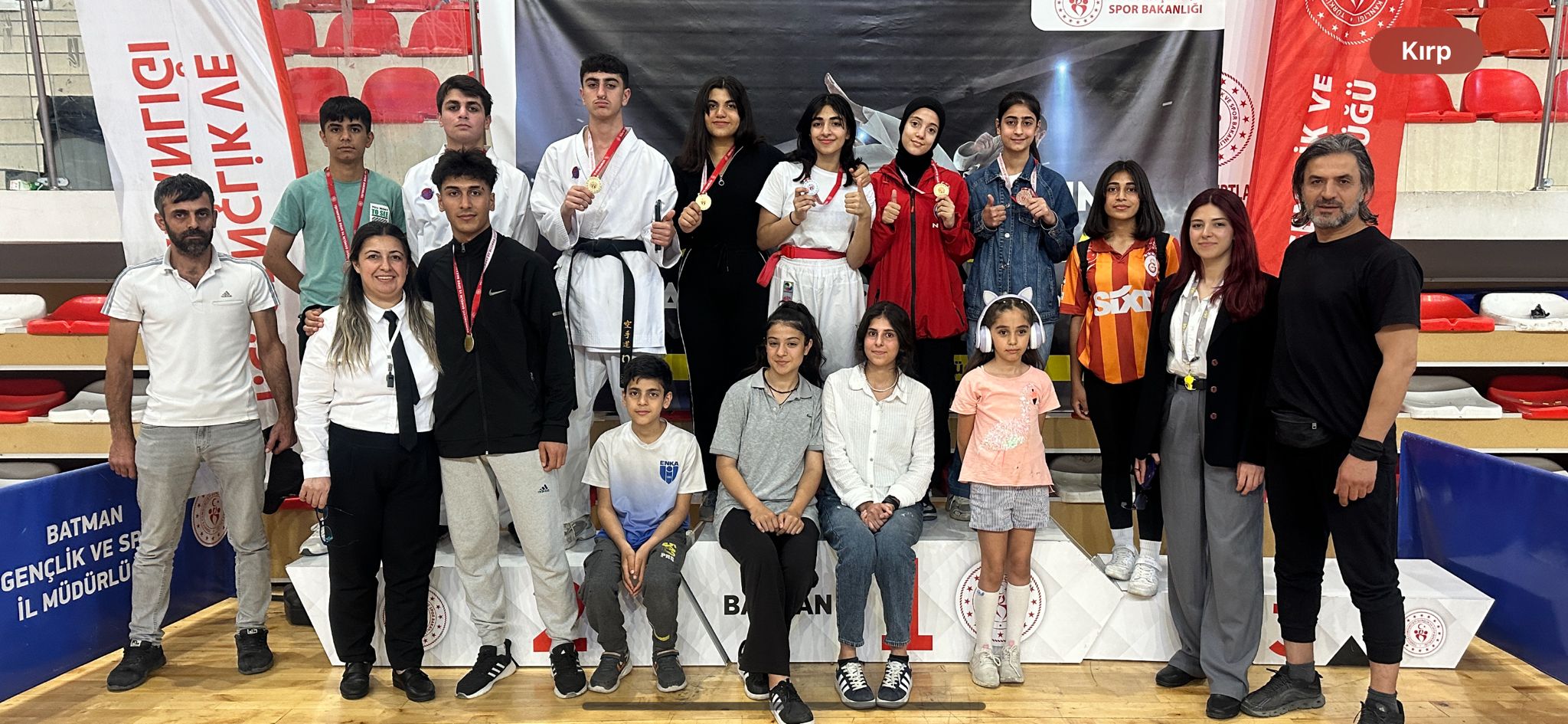 Karate şampiyonası sona verdi