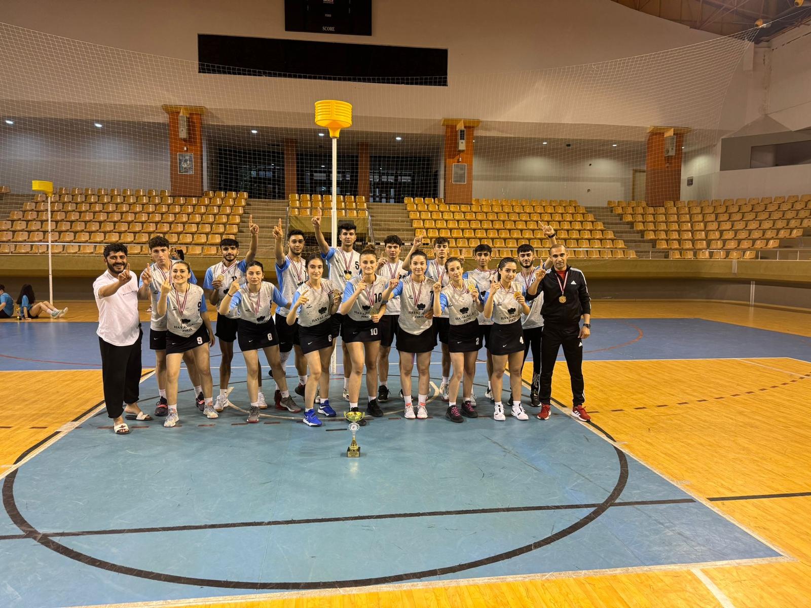 Korfbol’da Türkiye şampiyonu oldular