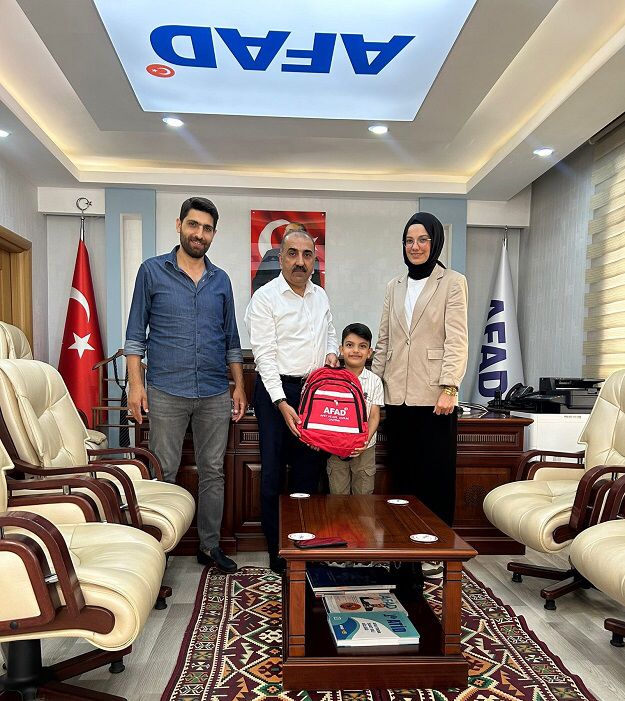 Minik Asaf’tan örnek davranış