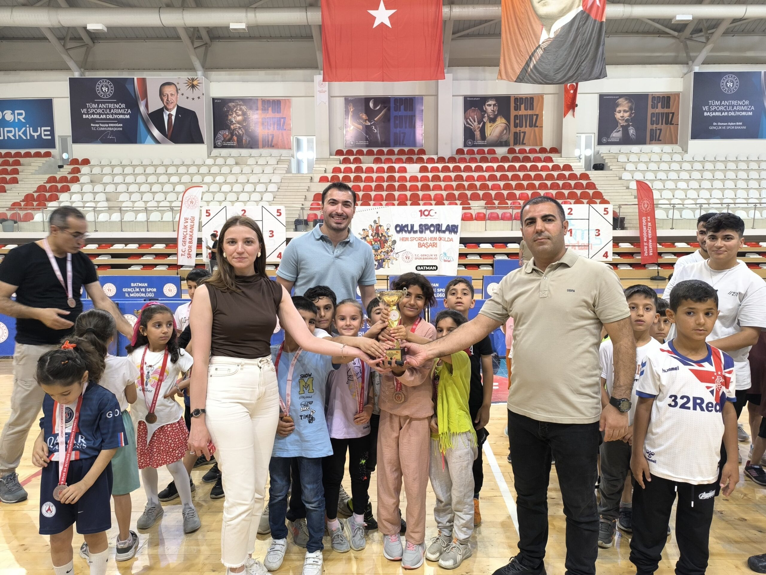 Minikler eğlenmek için yarışıyor