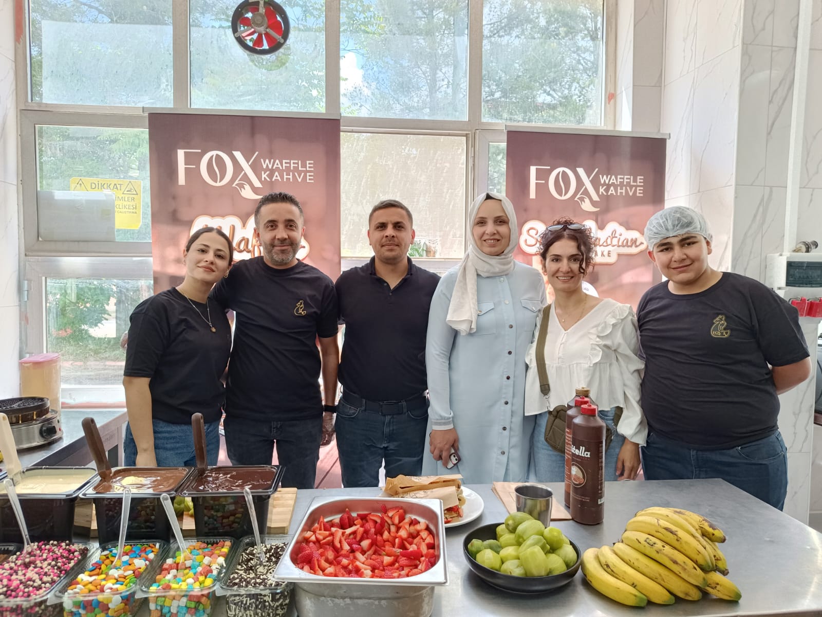 Öğrencilerden ‘Waffle Workshop’ çalışması