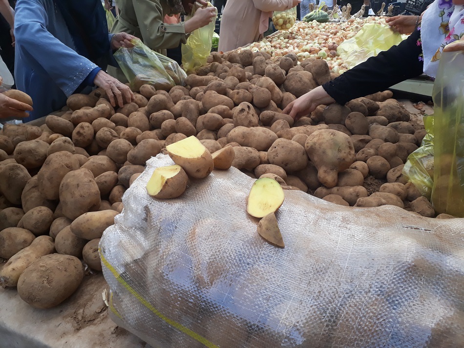 Patatesler kapış kapış