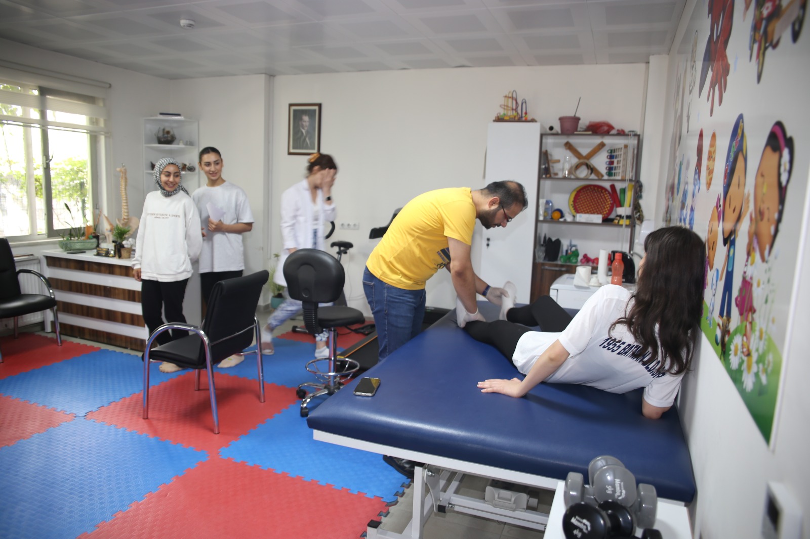 Sağlık kontrolünden geçtiler