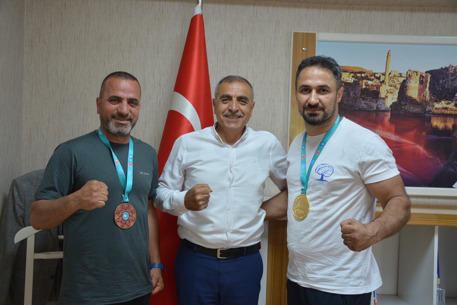 “Şampiyonlarımızla gurur duyduk”