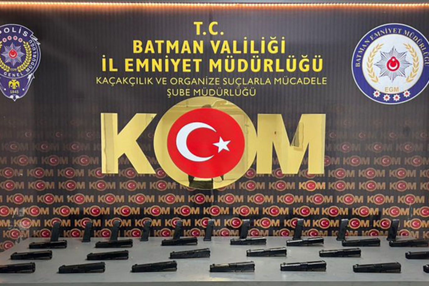 Silah kaçakçılarına operasyon