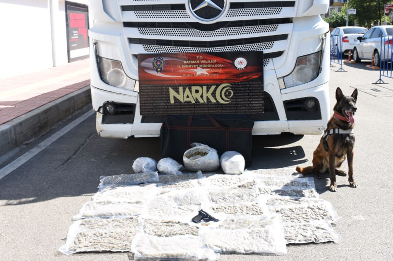19 kilogram uyuşturucu ele geçirildi