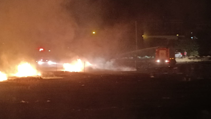 30 Dönümlük arazi küle döndü