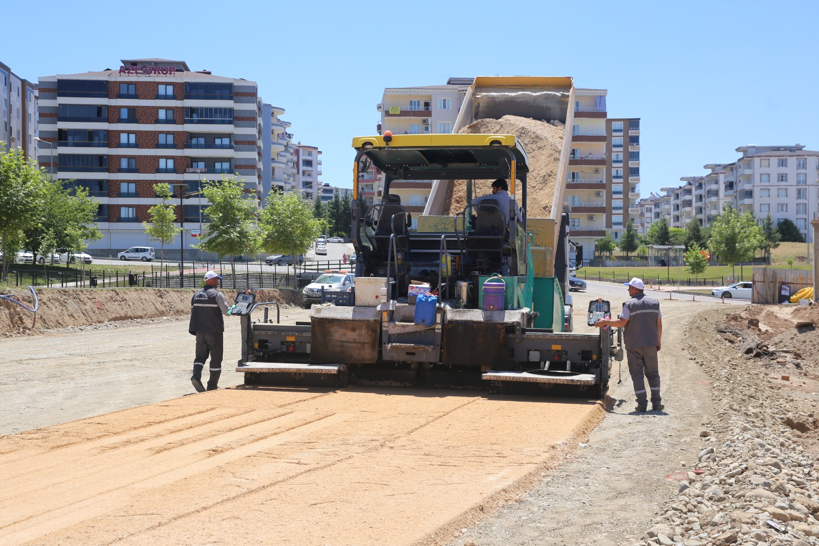 Asfalt serimi öncesi son hazırlıklar