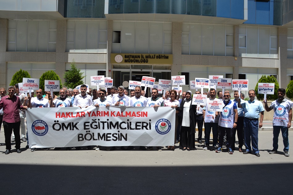 “Eğitimciler ayrıştırılmamalıdır”