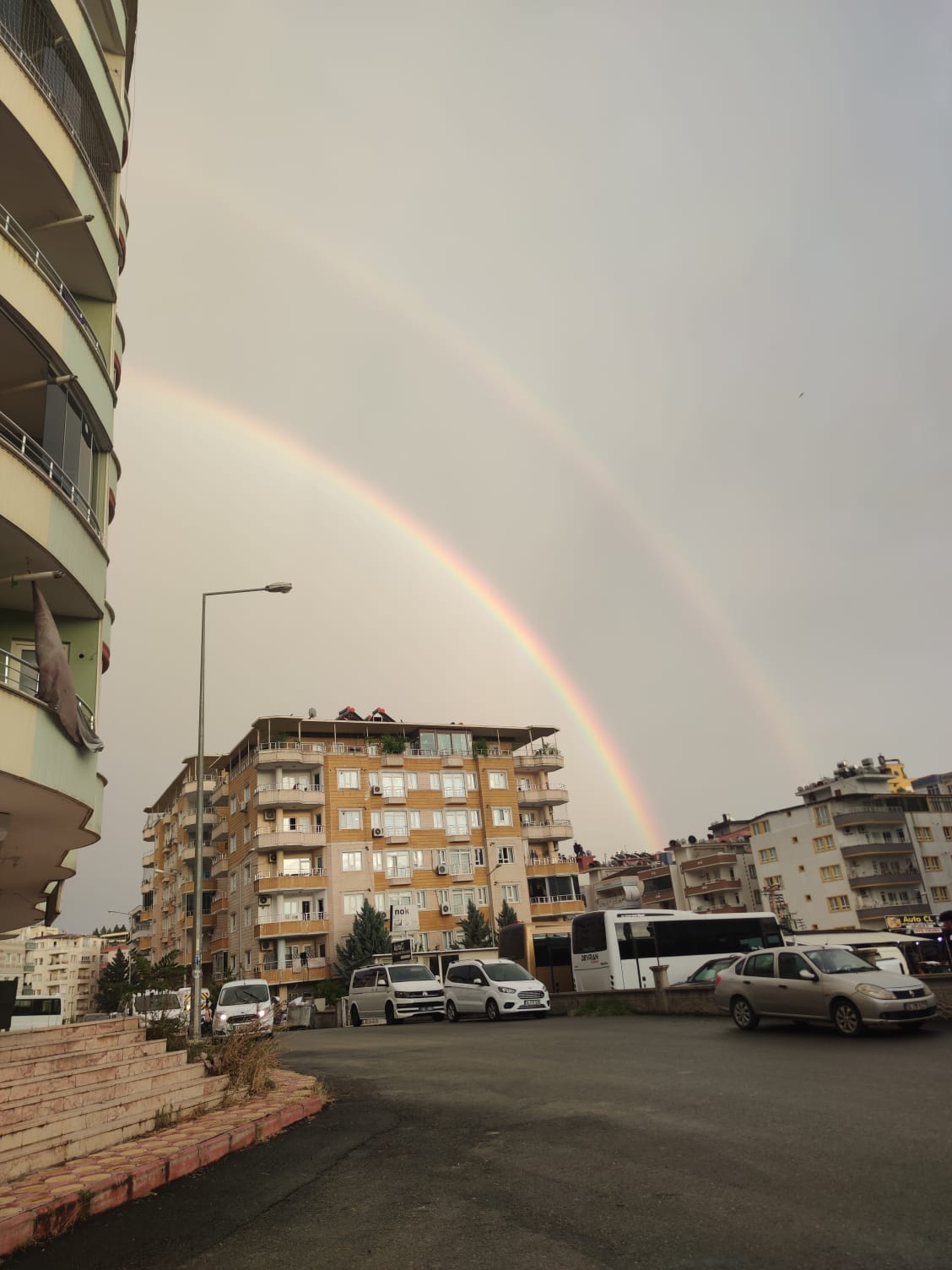 Gökkuşağı mest etti!