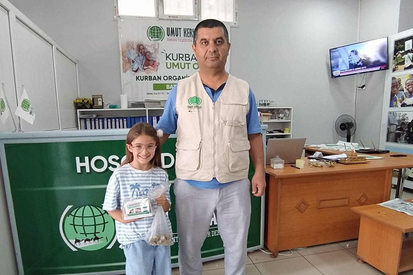 Harçlıklarını ihtiyaç sahiplerine bağışladı