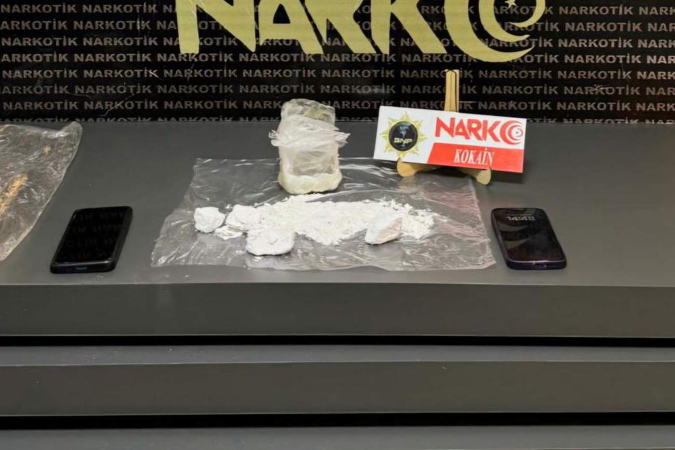 Kokain ele geçirildi