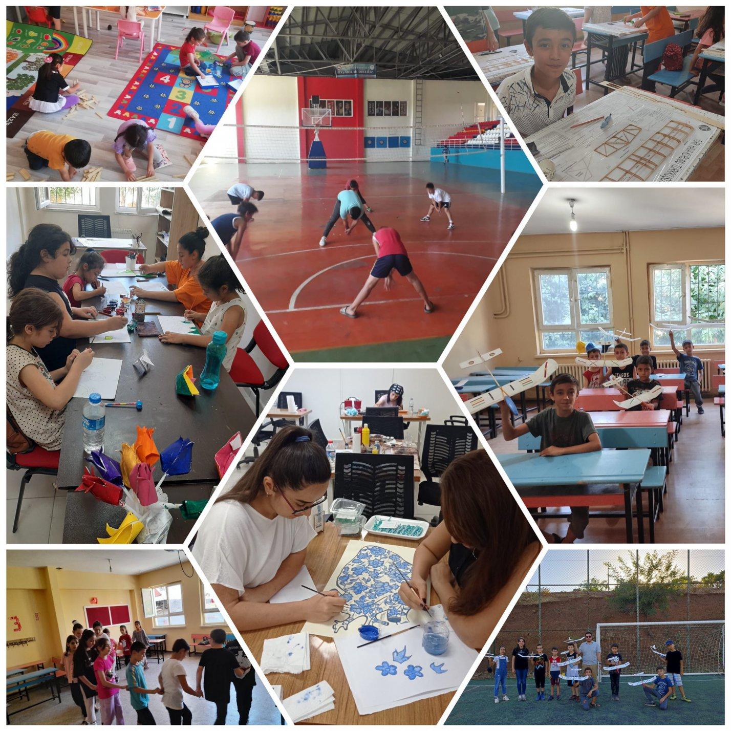 Sasonlu gençler yaz kurslarına hazır