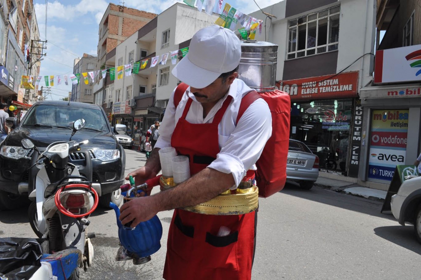 Şerbetçiler yaz mesaisinde