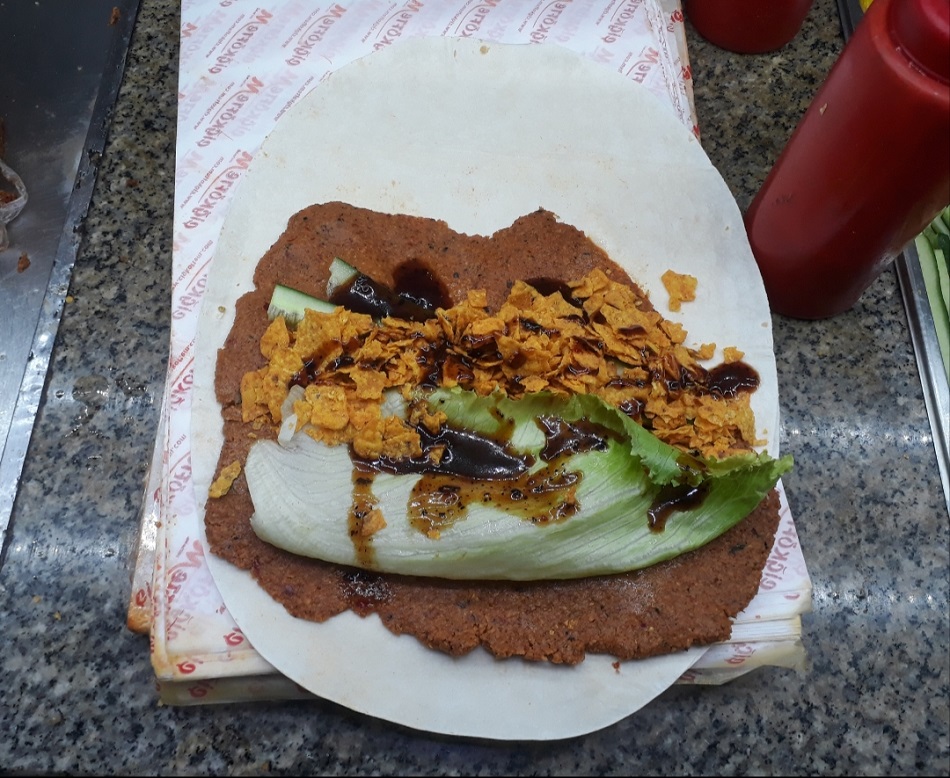 Cipsli çiğköfteye yoğun ilgi