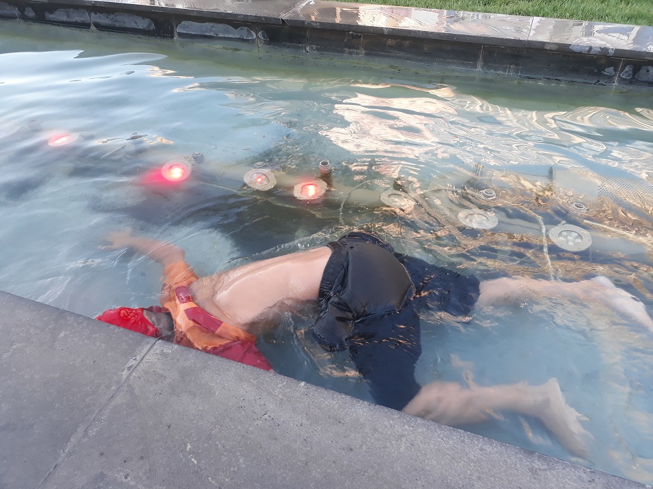 Çocukların süs havuzu keyfi