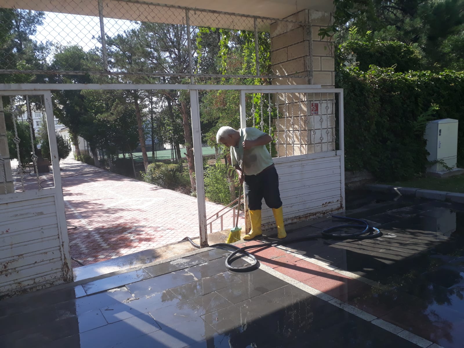 EML’nin ana kapısı tekrar faaliyette