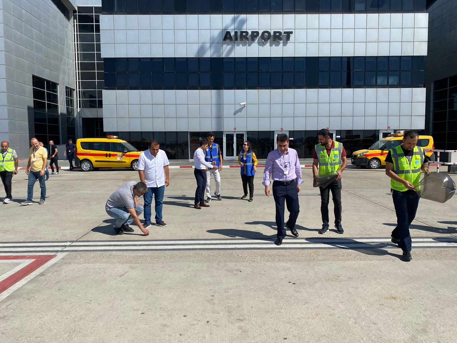 Havalimanında FOD etkinliği