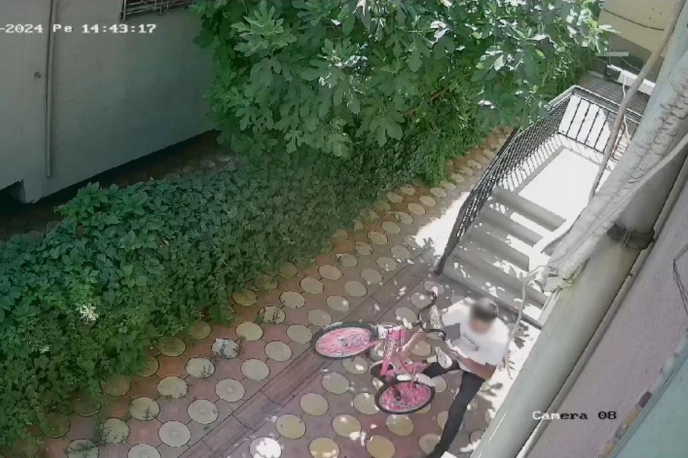 Hırsızlık anı saniye saniye görüntülendi