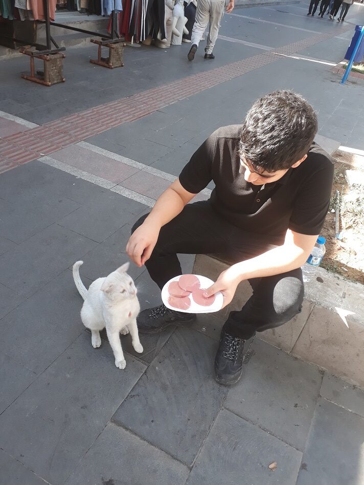 Küçük Muhammed’ten örnek davranış