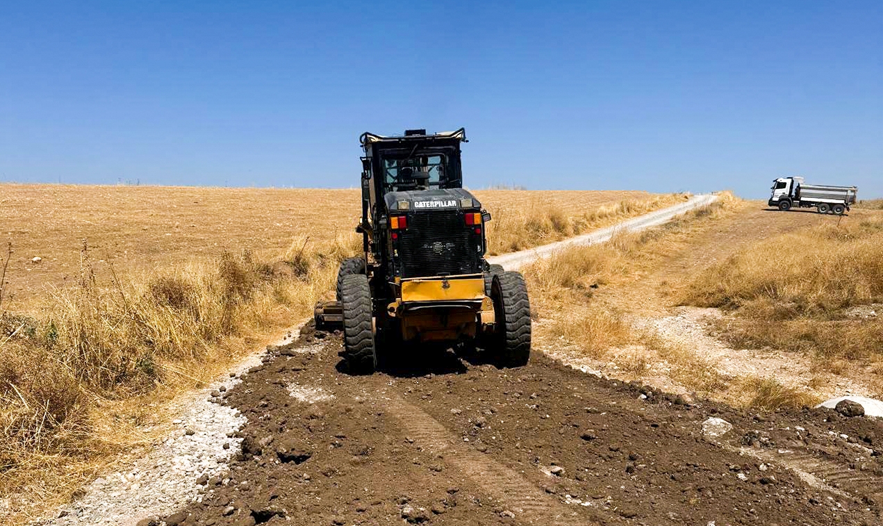 Oymataş’a stablize yol