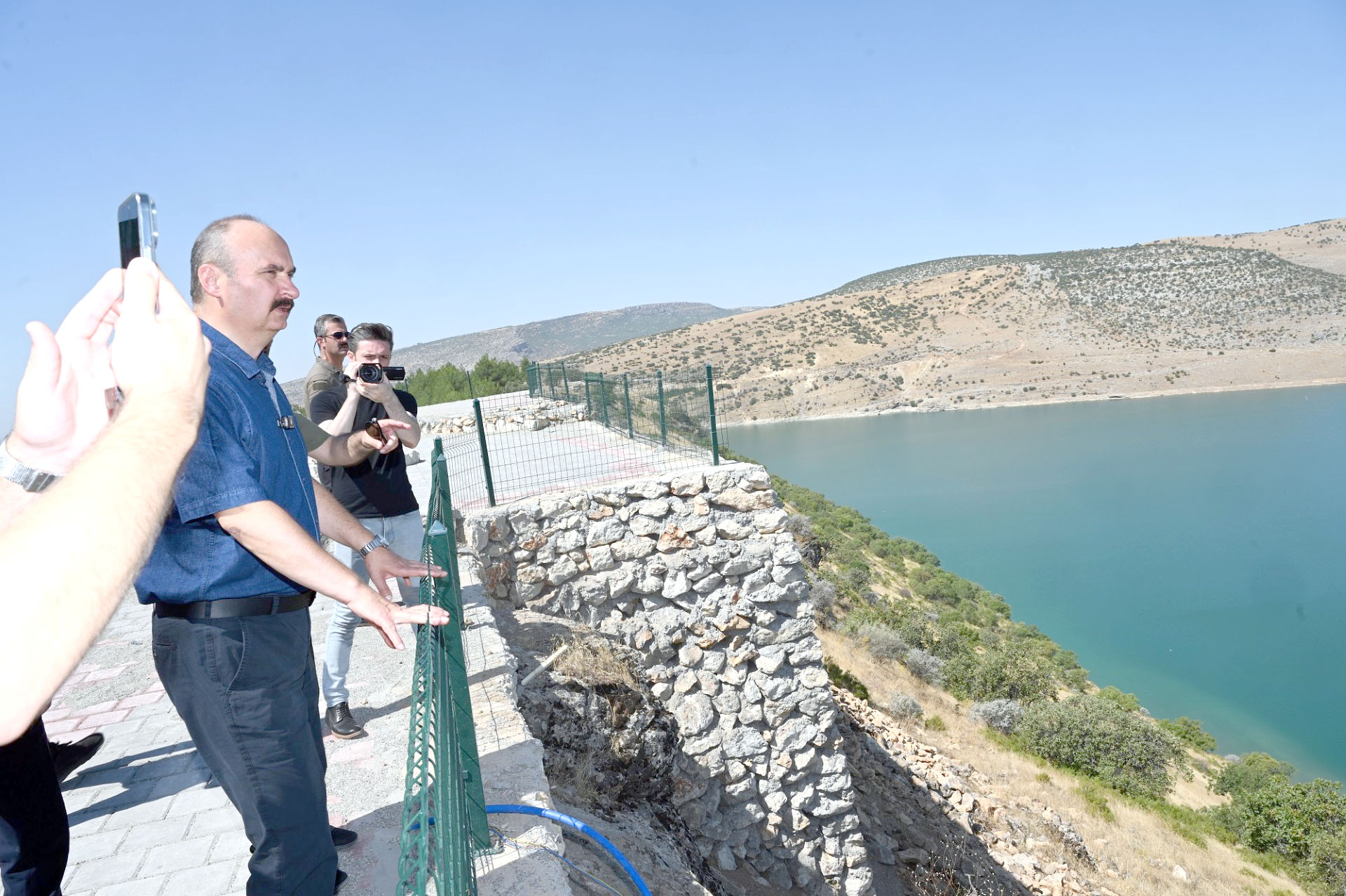 Vali Canalp, Malabadi Tabiat Parkını inceledi